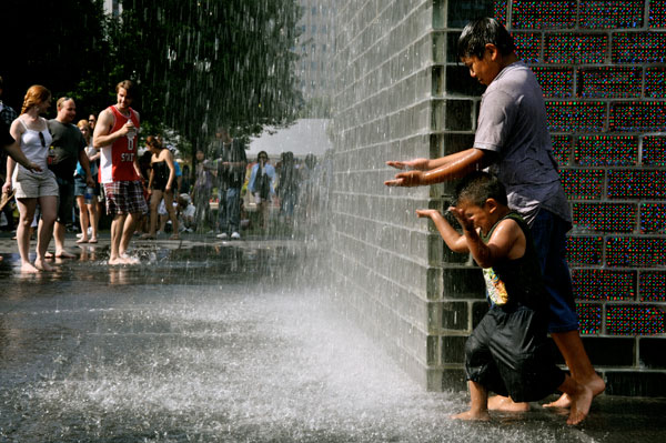 Catching water by Anna Bruce