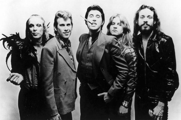 Roxy Music with Brian Eno, Andy Mackay, Bryan Ferry, Paul Thompson, Phil Manzanera