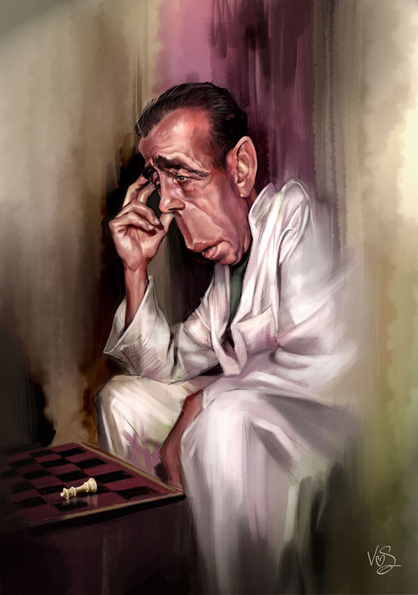 'Humphrey Bogart' by Caroline Vos